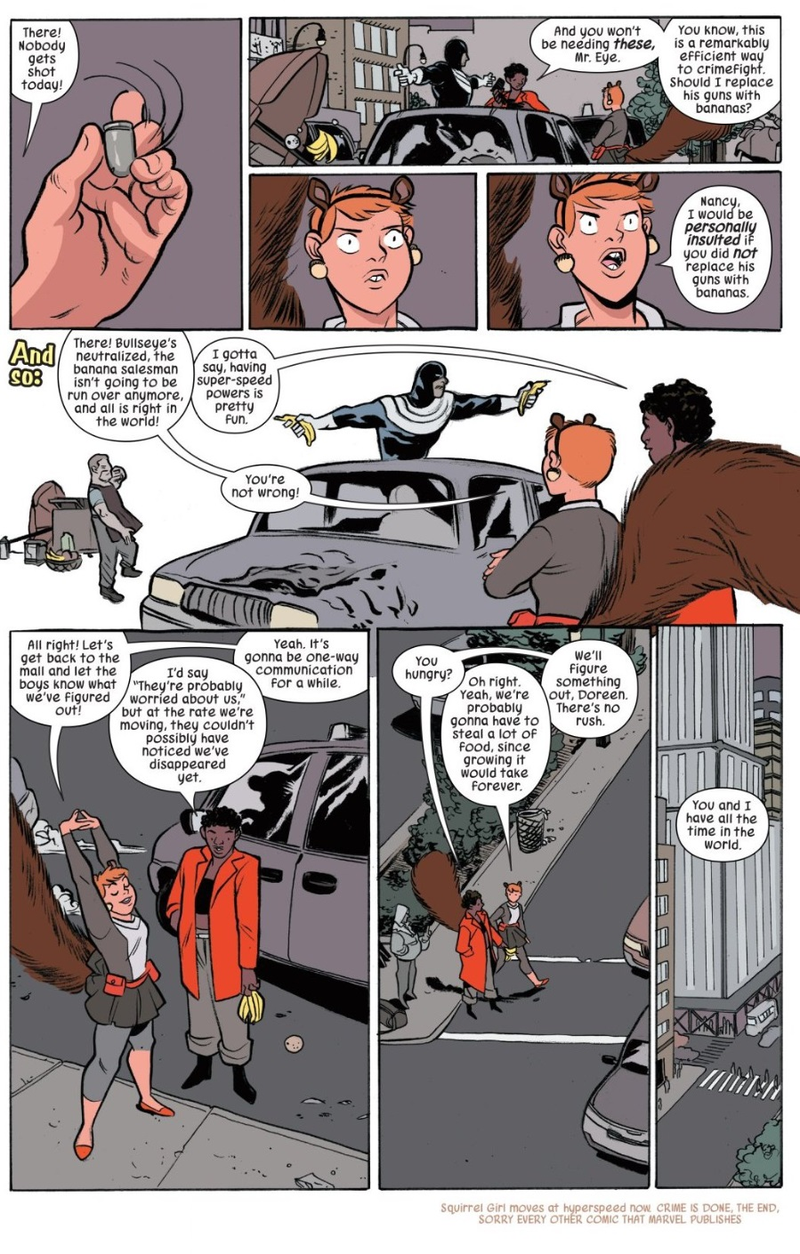 Illustration for article titled Erica Henderson's Last Issue of Unbeatable Squirrel Girl is Amazing and Sad